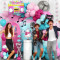 Music Theme Balloon Arch Kit Pink Blue Karaoke Party Backdrop Decor Wholesale Supply