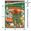 Cross-border rugby-themed Super Bowl balloon arch set event birthday balloon chain set