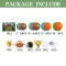 Wholesale Rugby Football Balloon Garland Kit with Trophy Foil Balloons for Sports Party Decorations