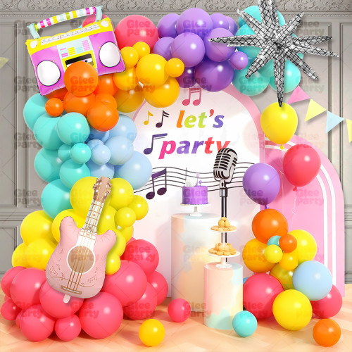 90s 80s Disco Theme Party Decorations, Back to 90s 80s Hip Hop Birthday Supplies