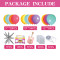 Balloon Garland Kit Wholesale Music Party Balloon Arch Kit Rainbow Party Decor Lets Party Decor