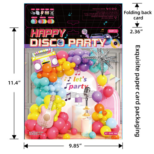 90s 80s Disco Theme Party Decorations, Back to 90s 80s Hip Hop Birthday Supplies