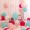 [Tiffany Blue + Pink + White + Rose Red](100 pcs）