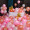 [Pink + White + Orange]100pcs