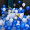 [Blue + White + White Star]100pcs