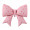 Love Heart Fat Body Bowknot - Pink