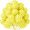 12-inch macarons in yellow(100pcs)