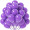 12-inch matte purple(100pcs)