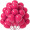 12-inch matte rose red(100pcs)