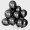 12-inch metal black(100pcs)