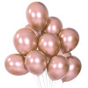 12 Inch Metallic Latex Balloon 100 Pack Wholesale Party Decoration Balloon Bulk Supply For Event Use