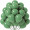 12-inch retro avocado green(100pcs)