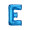 Blue E