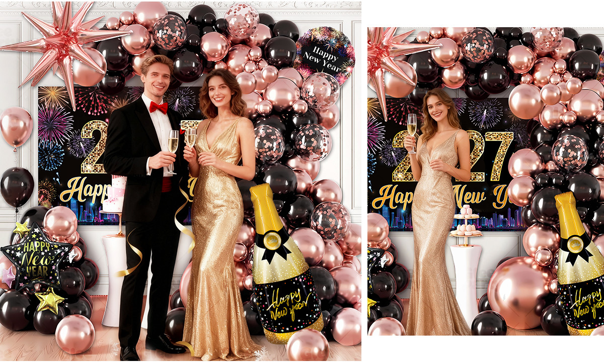 New Year Balloon Kit