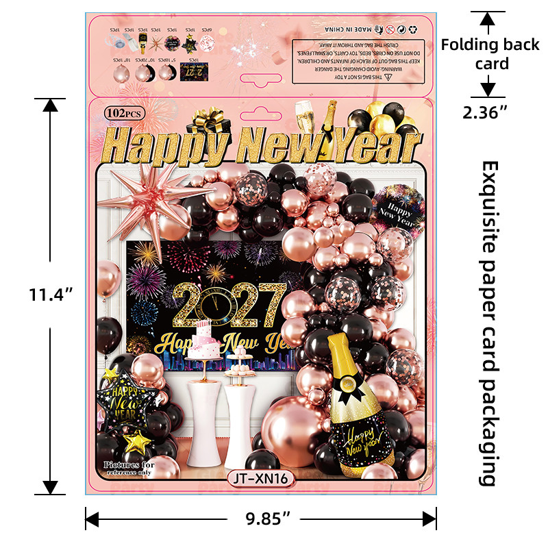 New Year Balloon Kit