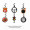 Hanging items (6pcs/pack) Hanging items (6pcs/pack)