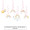 Hanging items (6pcs/pack)