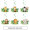 Hanging items (6pcs/pack)