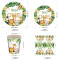 Wild One Party Supplies Jungle Animal Paper Plates Cups Napkins, Baby 1St Birthday Tableware