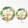 Wild One Party Supplies Jungle Animal Paper Plates Cups Napkins, Baby 1St Birthday Tableware