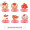 Decorative items (6pcs/pack) Decorative items (6pcs/pack)