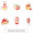Small power strips (12pcs/pack) Small power strips (12pcs/pack)
