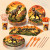 Dinosaur Party Supplies Disposable Tableware Kit Paper Plates Cups Napkins Straws Cutlery