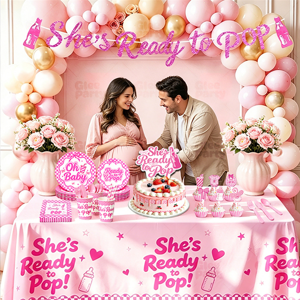 Ready To Pop Baby Shower Kit