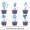 Small power strips (12pcs/pack) Small power strips (12pcs/pack)