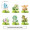Decorative items (6pcs/pack) Decorative items (6pcs/pack)