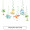 Hanging items (6pcs/pack) Hanging items (6pcs/pack)