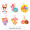 Hanging items (6pcs/pack) Hanging items (6pcs/pack)