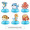 Decorative items (6pcs/pack) Decorative items (6pcs/pack)