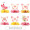 Decorative items (6pcs/pack) Decorative items (6pcs/pack)