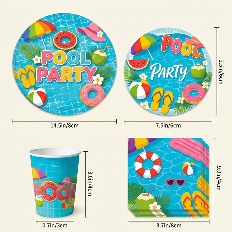 Pool Party Supplies