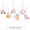 Hanging items (6pcs/pack) Hanging items (6pcs/pack)