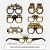 New Year Party Supplies,Happy New Year Banner Photo Booth Props Hanging Decor Kit