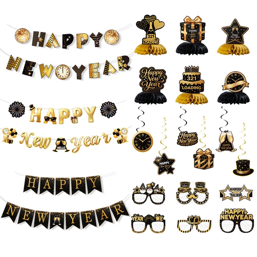 New Year Party Supplies Kit