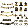New Year Party Supplies,Happy New Year Banner Photo Booth Props Hanging Decor Kit