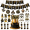New Year Party Supplies,Happy New Year Banner Photo Booth Props Hanging Decor Kit