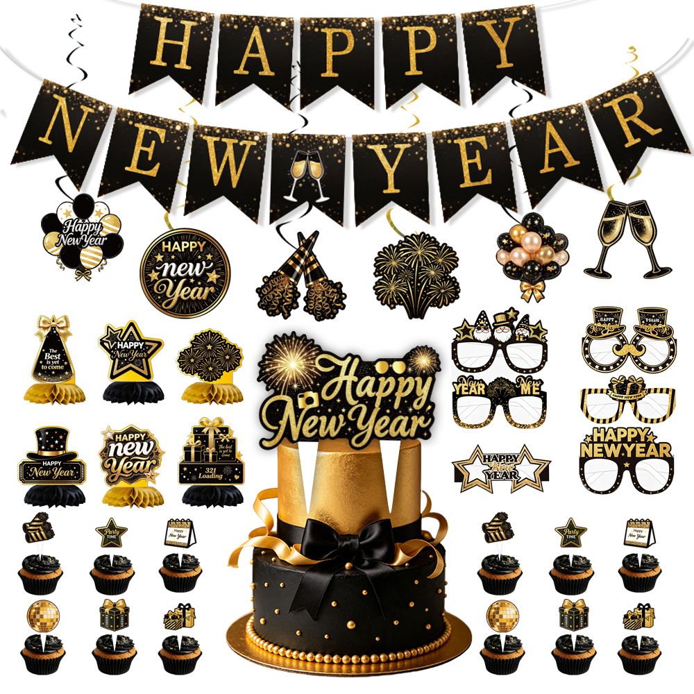 New Year Party Supplies Kit