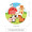7-inch paper plates (25pcs/pack)