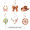 Hanging itemsB (6pcs/pack)