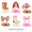 Decorative itemsB (6pcs/pack)