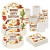 Cowboy Rodeo Party Supplies,Disposable Paper Plates Cups Napkins Tablecloth Birthday Decor Set