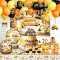 Construction Vehicle Birthday Party Tableware Set For Kids Birthday Wholesale Supplies
