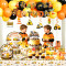 Construction Vehicle Birthday Party Tableware Set For Kids Birthday Wholesale Supplies