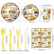 Construction Vehicle Birthday Party Tableware Set For Kids Birthday Wholesale Supplies