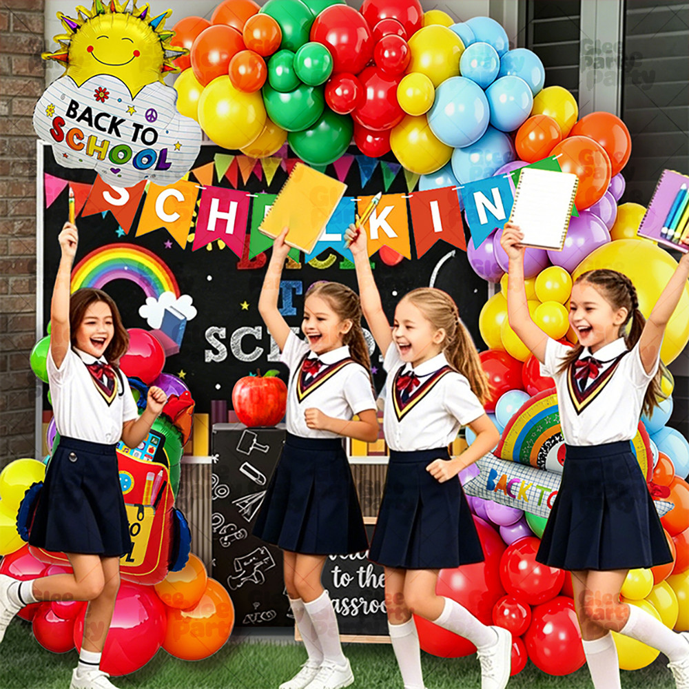 Back To School Balloon Garland Kit
