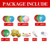 Back To School Balloon Set Classroom Decor School Opening Party Supplies